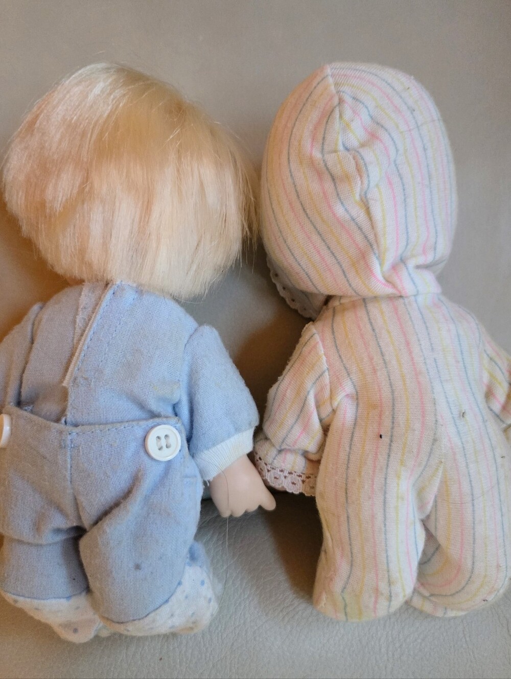 Set Of PRECIOUS MOMENTS VINTAGE 1990, MY FIRST BABY DOLLS - Picture 2 of 5